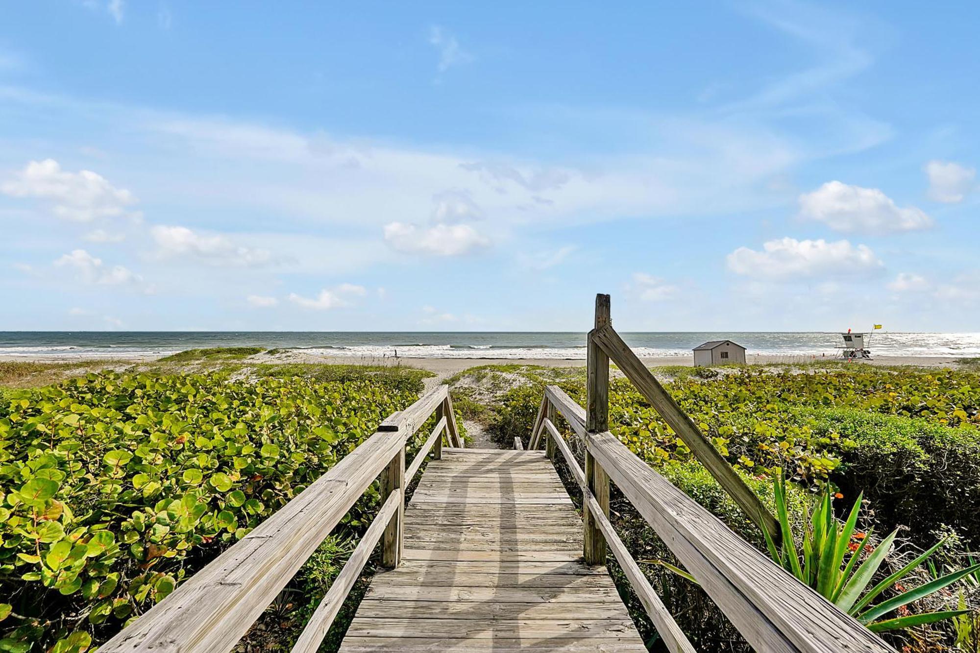 Direct Oceanfront Condo With Amazing Views Near Cocoa Beach Eksteriør bilde